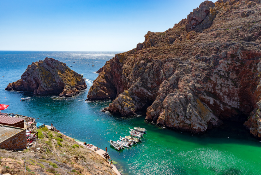 Berlengas com visita as grutas
